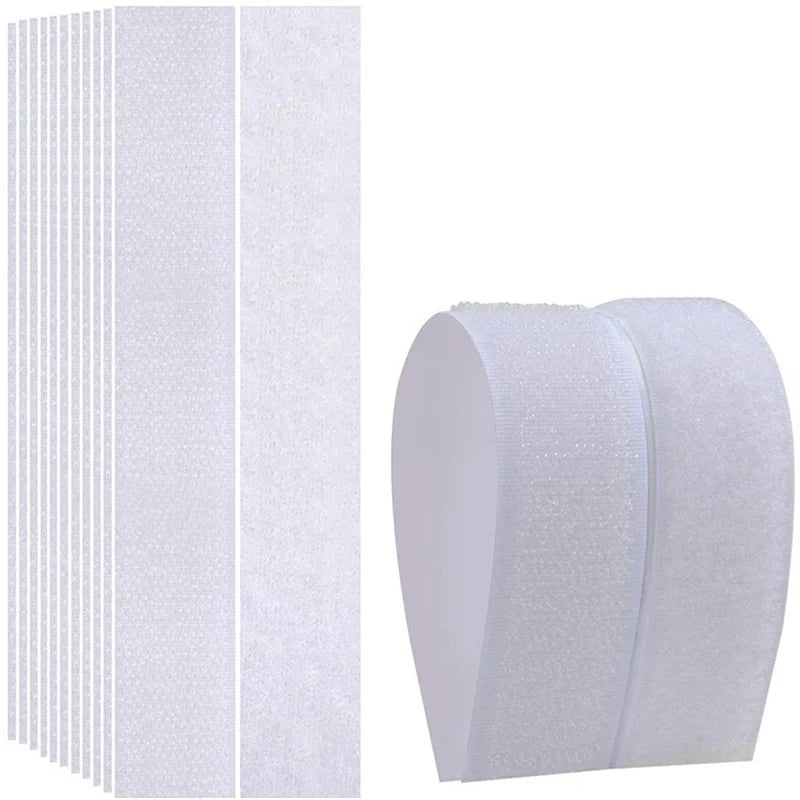Clever Self-Adhesive Hook & Loop Tape – Heavy-Duty Double-Sided Fastener Roll (1M) ⚙️📏