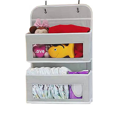 Clever 5-Shelf Hanging Organizer – Space-Saving Over-the-Door Storage with Anti-Tilt Design 🚪🧺