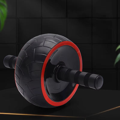 Single-Wheel Ab Roller – Silent Core Trainer for Abs, Arms & Back | Compact Home Workout Tool 🔥💪🏠