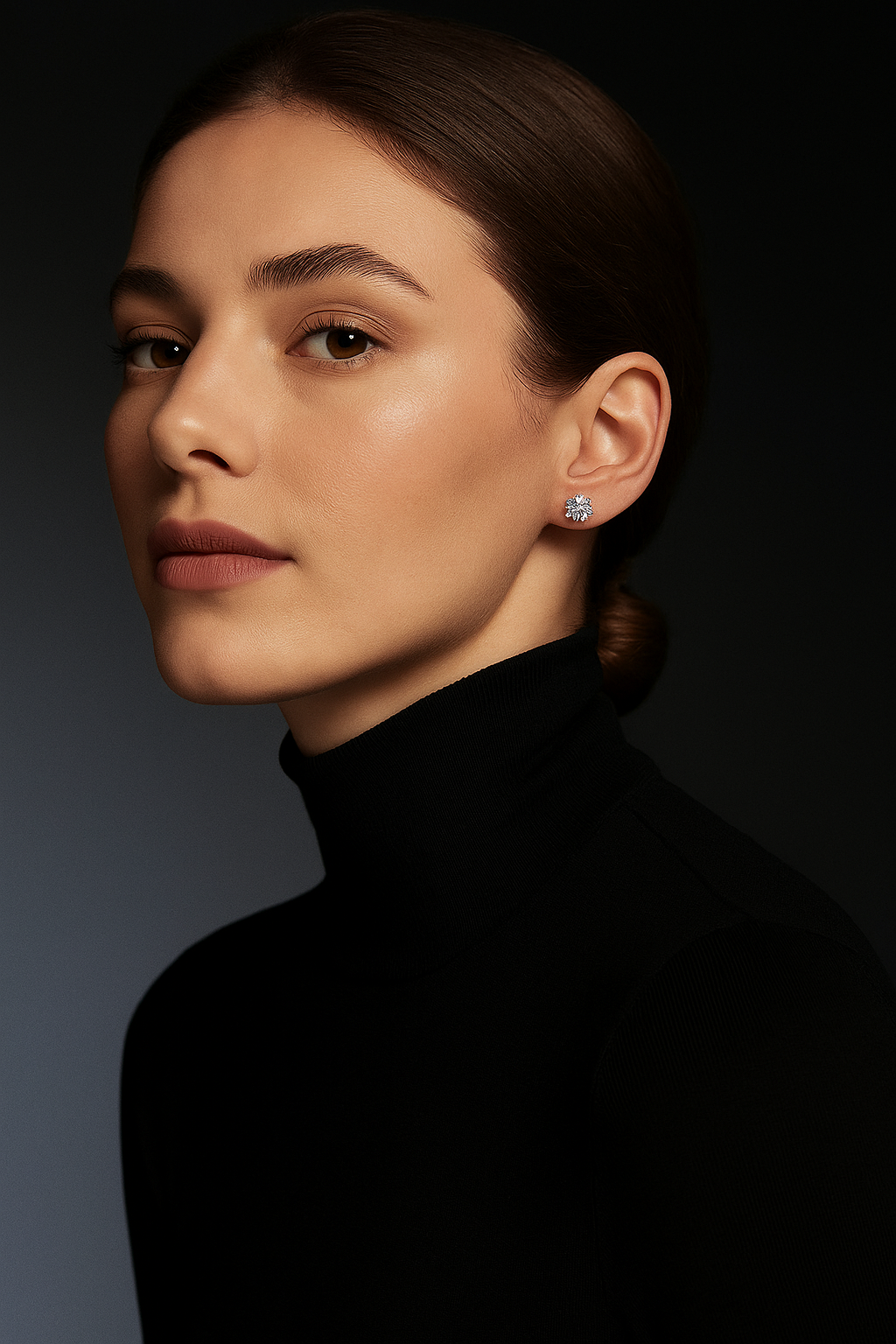 D Color Moissanite Stud Earrings | 925 Silver + GRA Certified