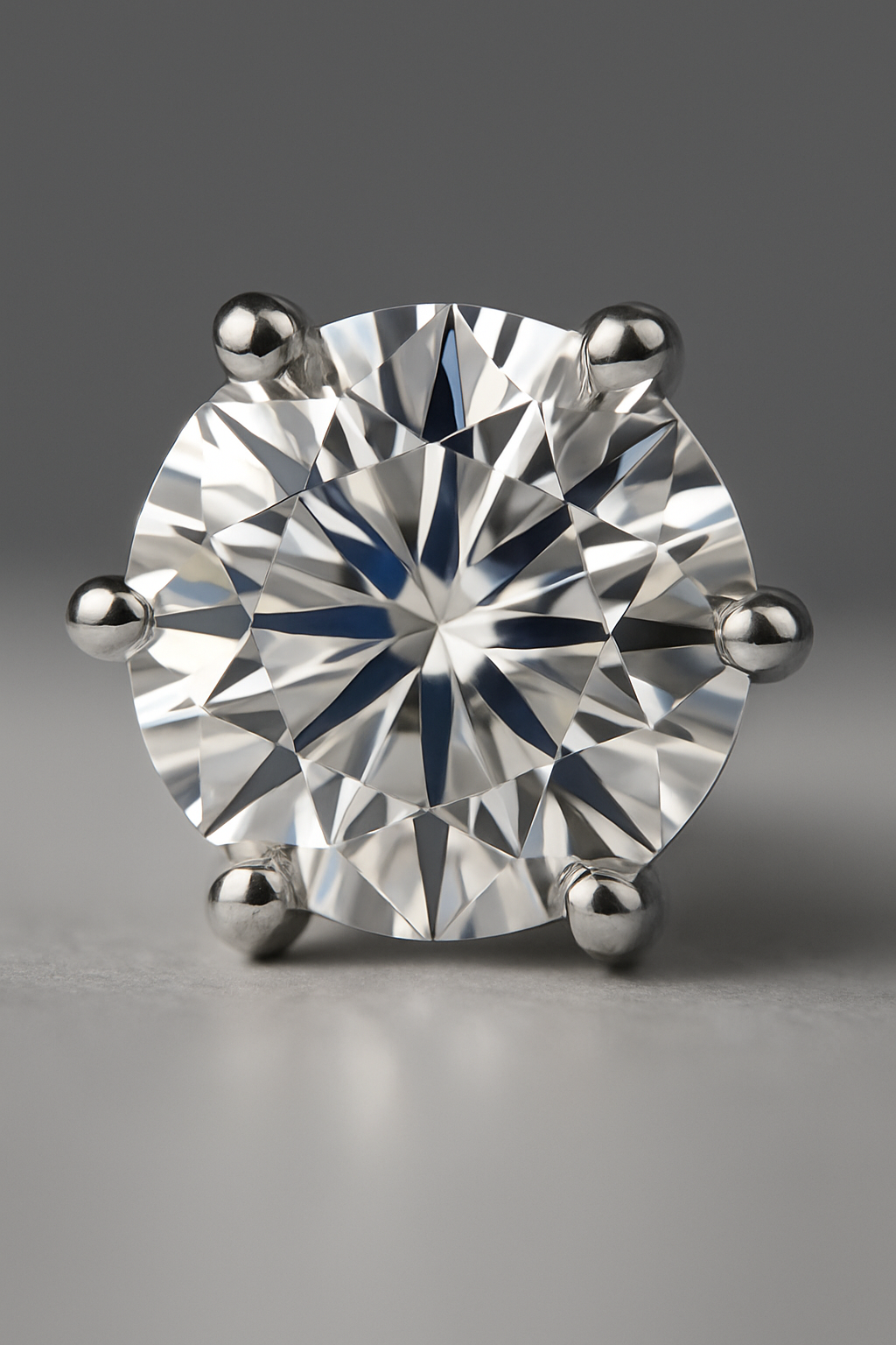 D Color Moissanite Stud Earrings | 925 Silver + GRA Certified
