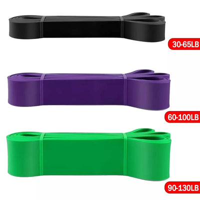 Clever Resistance Bands (5–120 lbs) – Premium Elastic Bands for Boxing, Agility, Yoga & Strength Training 💪 🧘‍♀️