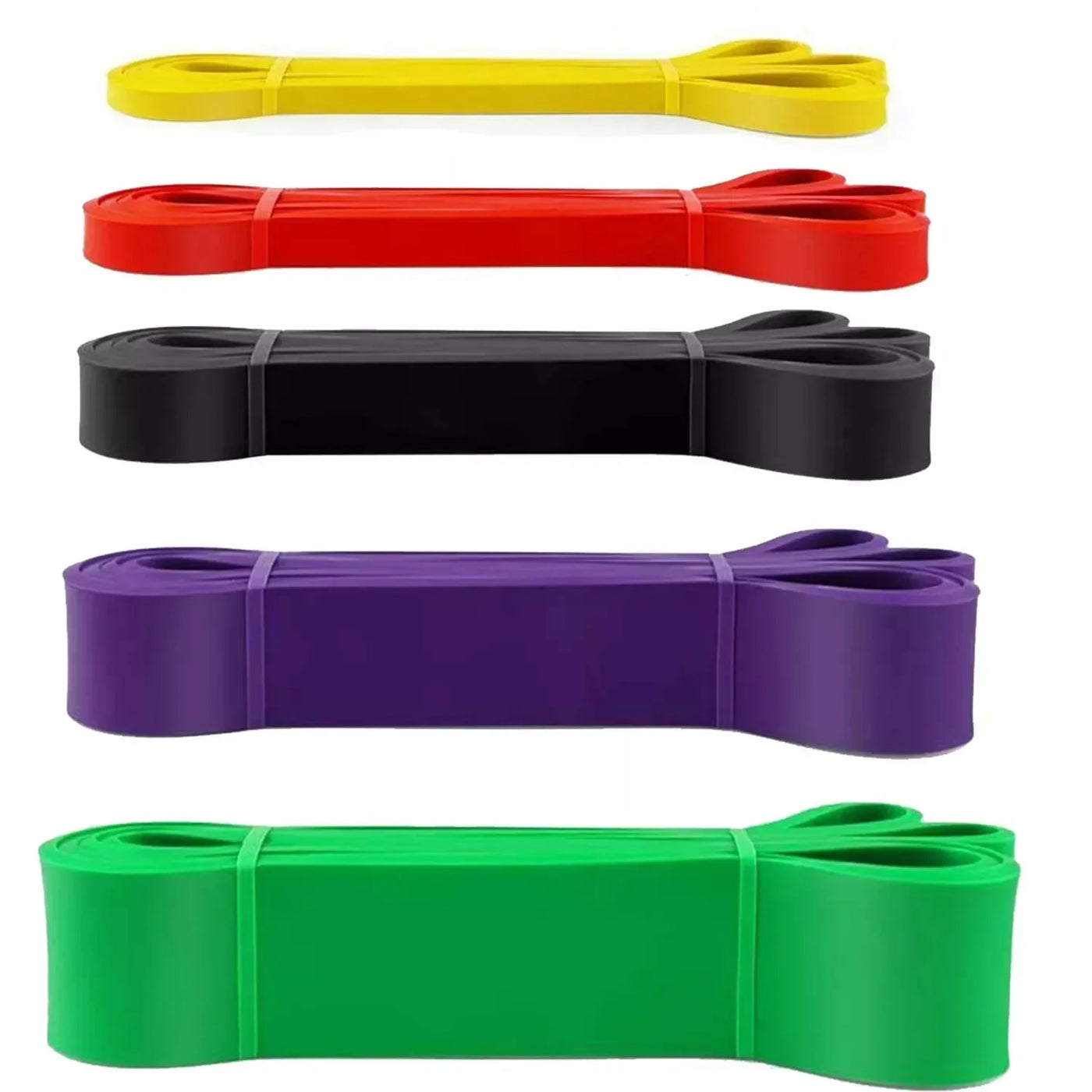 Clever Resistance Bands (5–120 lbs) – Premium Elastic Bands for Boxing, Agility, Yoga & Strength Training 💪 🧘‍♀️