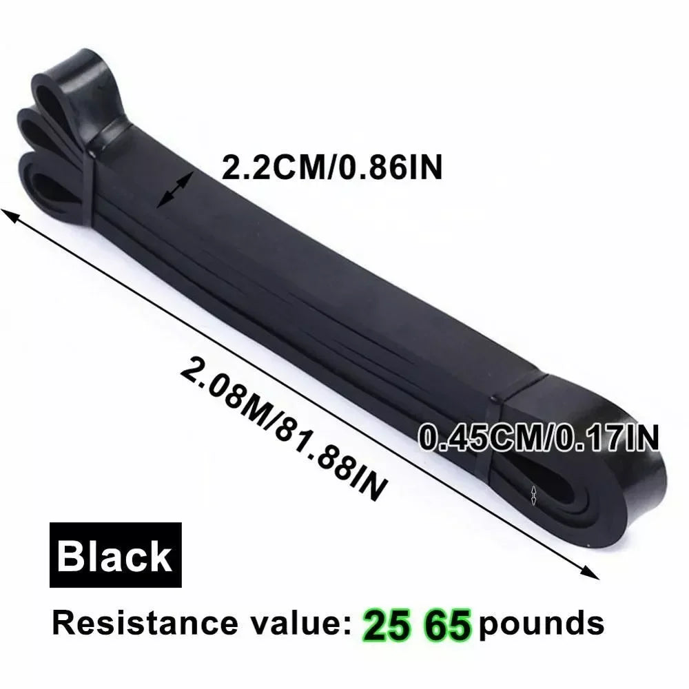 Clever Resistance Bands (5–120 lbs) – Premium Elastic Bands for Boxing, Agility, Yoga & Strength Training 💪 🧘‍♀️