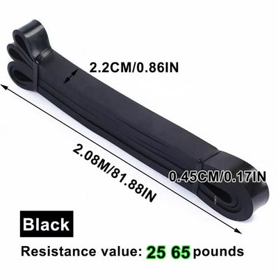 Clever Resistance Bands (5–120 lbs) – Premium Elastic Bands for Boxing, Agility, Yoga & Strength Training 💪 🧘‍♀️