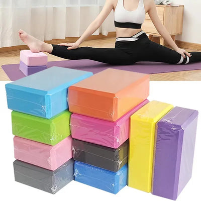 EVA Yoga Block – Lightweight Foam Brick for Stretching, Balance & Body Alignment 💪🧘