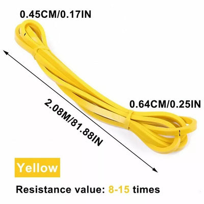Clever Resistance Bands (5–120 lbs) – Premium Elastic Bands for Boxing, Agility, Yoga & Strength Training 💪 🧘‍♀️