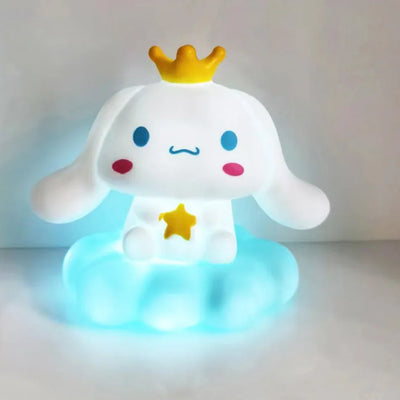 Kawaii Cloud Night Light – Sanrio-Inspired Baby Table Lamp for Soft, Dreamy Glow 🐰✨🌙