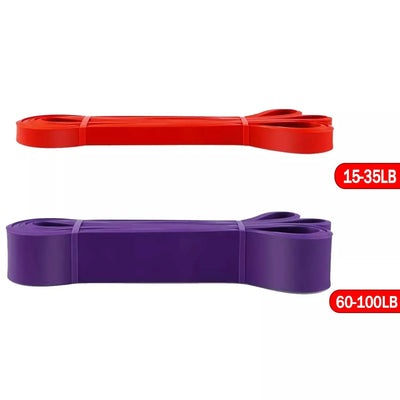 Clever Resistance Bands (5–120 lbs) – Premium Elastic Bands for Boxing, Agility, Yoga & Strength Training 💪 🧘‍♀️
