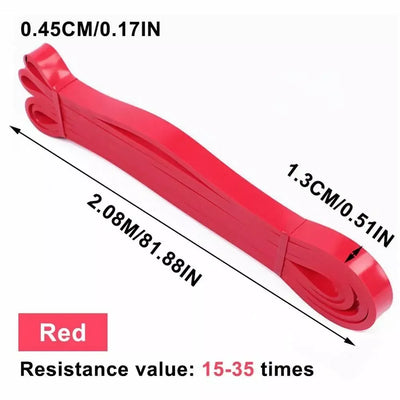 Clever Resistance Bands (5–120 lbs) – Premium Elastic Bands for Boxing, Agility, Yoga & Strength Training 💪 🧘‍♀️