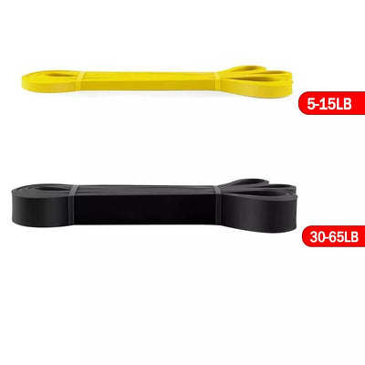 Clever Resistance Bands (5–120 lbs) – Premium Elastic Bands for Boxing, Agility, Yoga & Strength Training 💪 🧘‍♀️