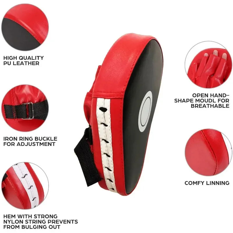 Clever PU Boxing Target Gloves – Kickboxing & MMA Training Pads for Adults & Kids 💥🥊
