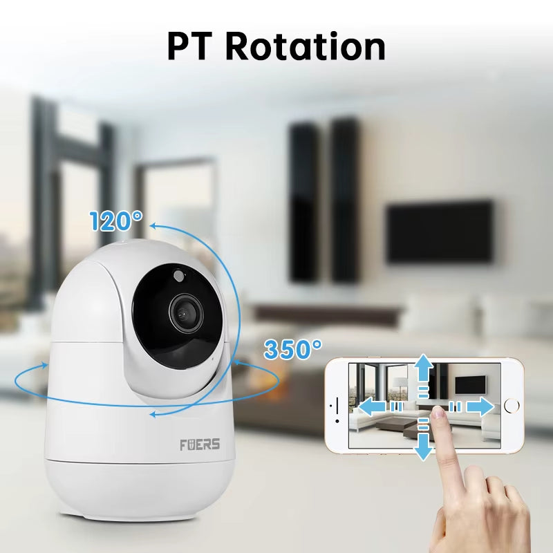 Clever Smart WiFi Camera – AI Tracking Indoor Security Cam for Baby, Pets & Home Monitoring 🐶👶📷
