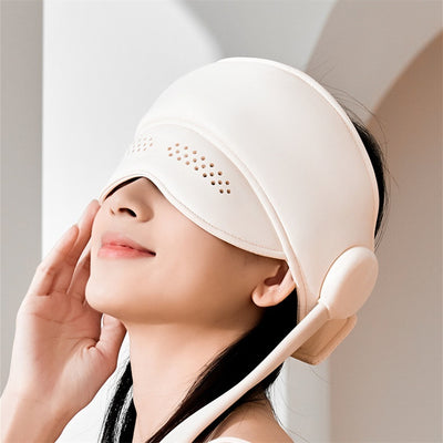 Clevio Head & Eye Massager | Air Pressure + Hot Compress Relief 🧠
