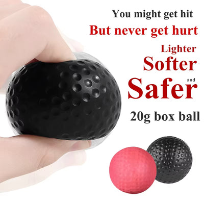 MMA Boxing Reaction Ball – Head-Mounted PU Speed Trainer for Reflex, Focus & Hand-Eye Coordination 💥🧠🥊