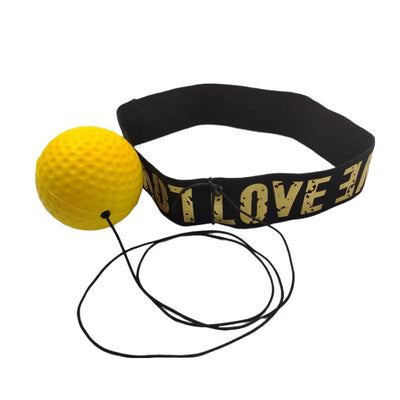 MMA Boxing Reaction Ball – Head-Mounted PU Speed Trainer for Reflex, Focus & Hand-Eye Coordination 💥🧠🥊