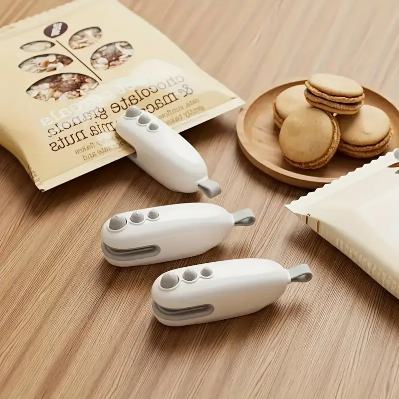 Clever Mini Bag Sealer 2-in-1 – Heat Sealer & Cutter for Snacks, Food Bags & Storage 🍟🔒
