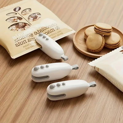 Clever Mini Bag Sealer 2-in-1 – Heat Sealer & Cutter for Snacks, Food Bags & Storage 🍟🔒
